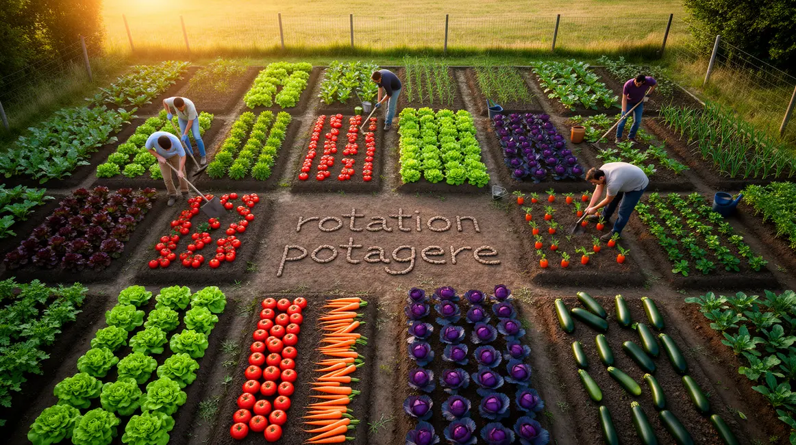 rotation potagere parcelles legumes alternes