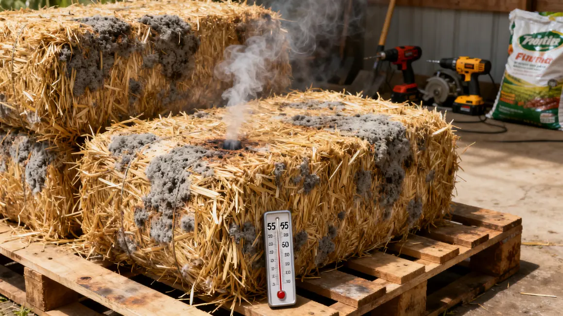signes precurseurs stockage paille dangereux