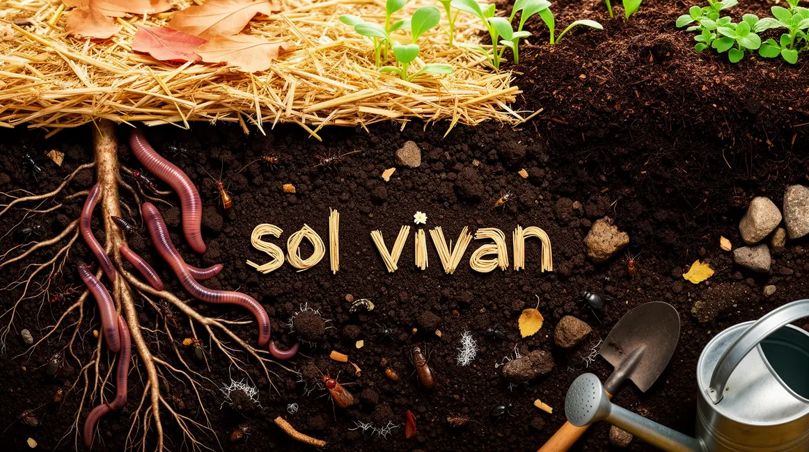 sol vivant paillage compost biodiversité