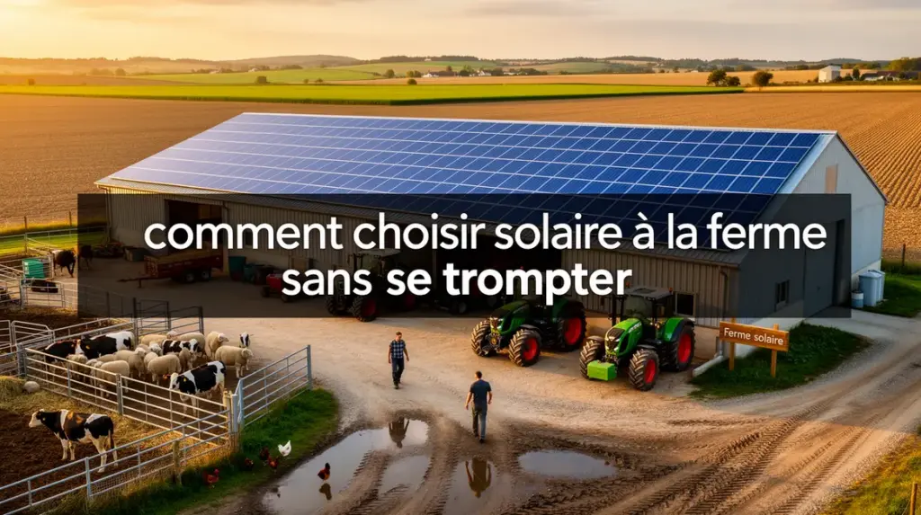 exploitations agricoles panneaux solaires rentabilité