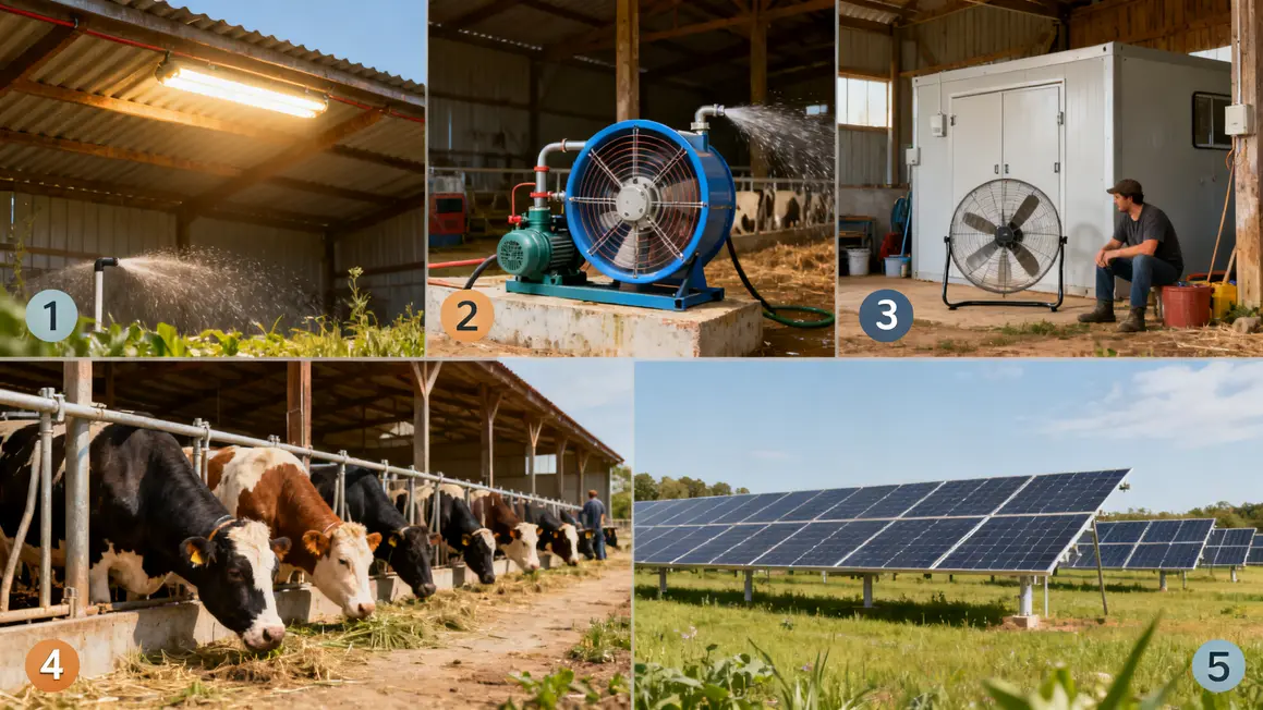 zones rentables du solaire en exploitation agricole