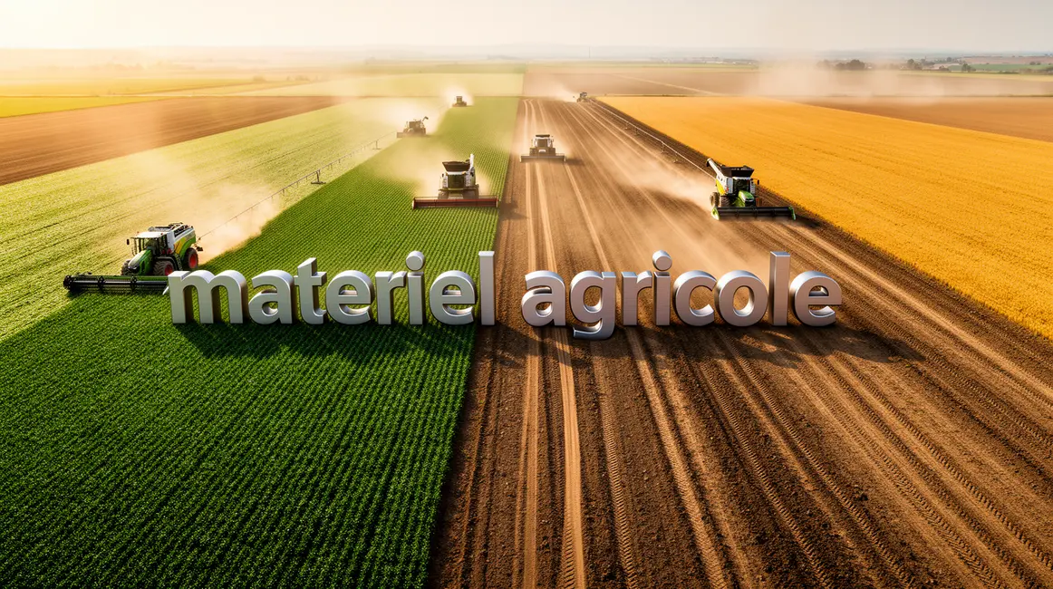 panorama exploitation agricole moderne materiel agricole