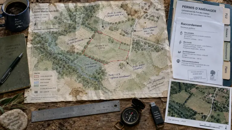 Terrain pour photovoltaique : validation sur 6 critères, accès et raccordement