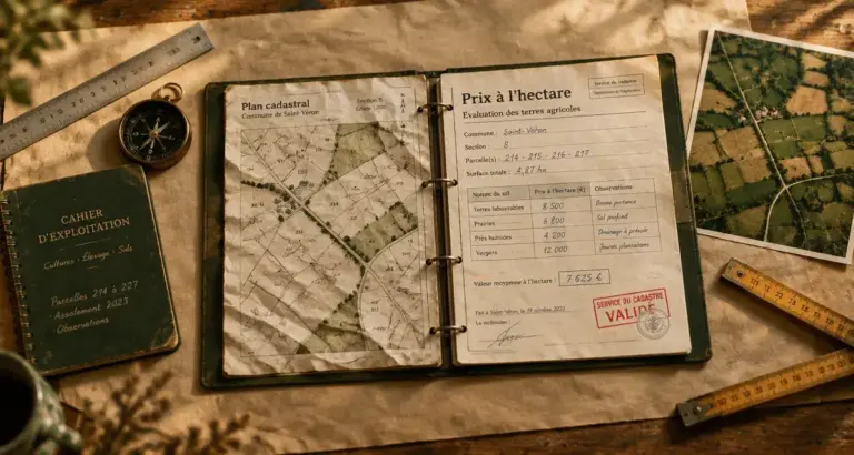 A vendre terres agricoles : bail, prix à l’hectare et liberté d’exploitation