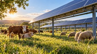 Agrivoltaïsme en élevage bovin et ovin : ce que l'ombre change vraiment dans les prairies