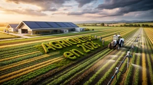 Ferme moderne et résiliente en 2026, agriculture connectée