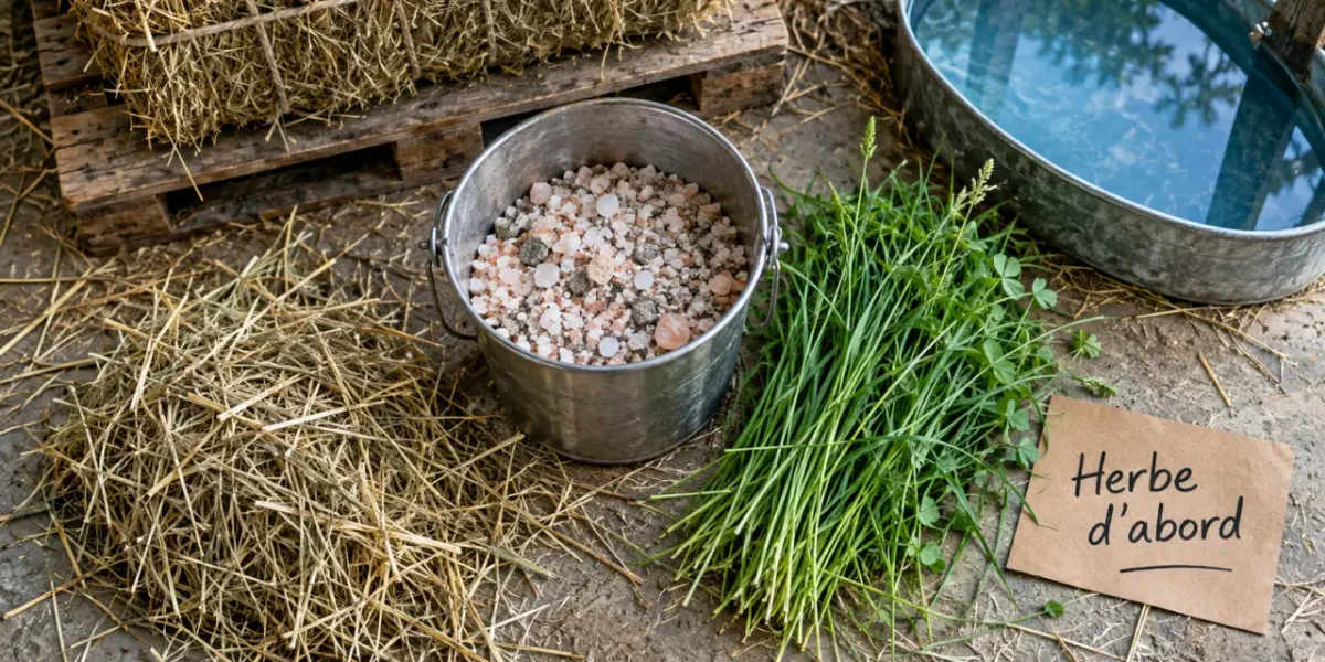 Alimentation du mouton : herbe fraîche et foin d’abord