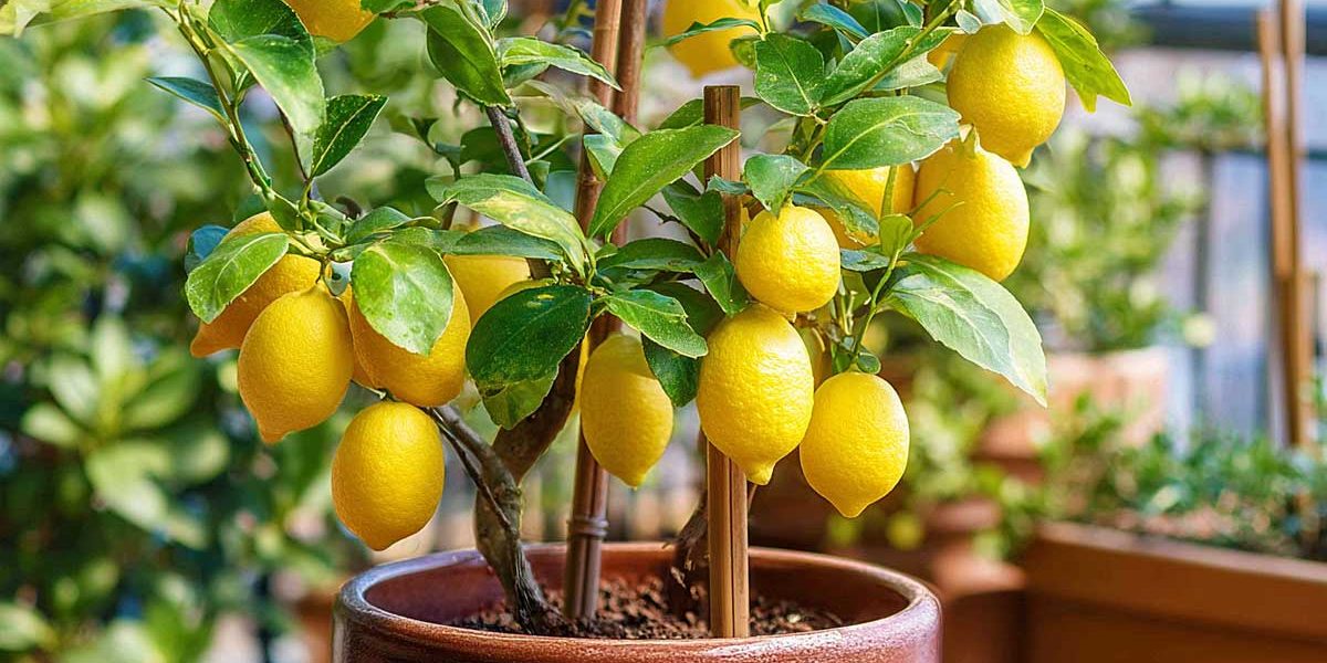 citronnier en pot