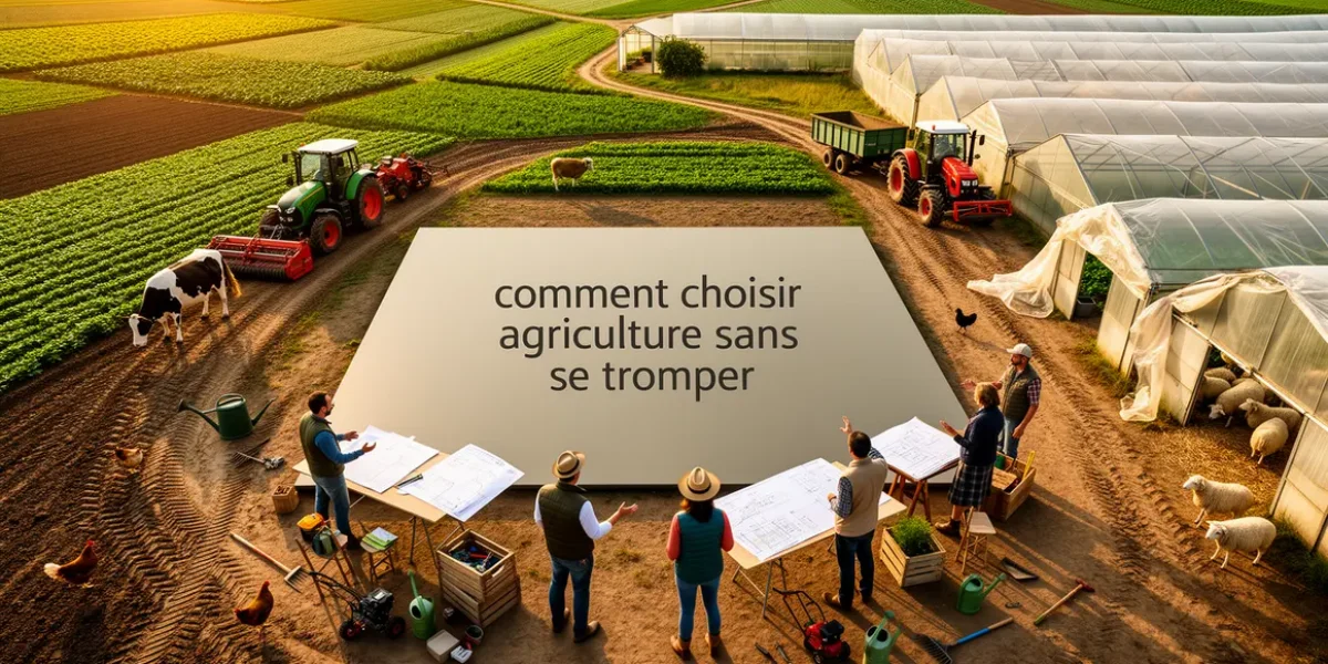 vue aérienne ferme diverse choix agriculture