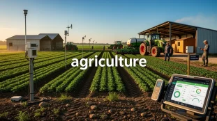exploitation agricole moderne avec innovations et rentabilite