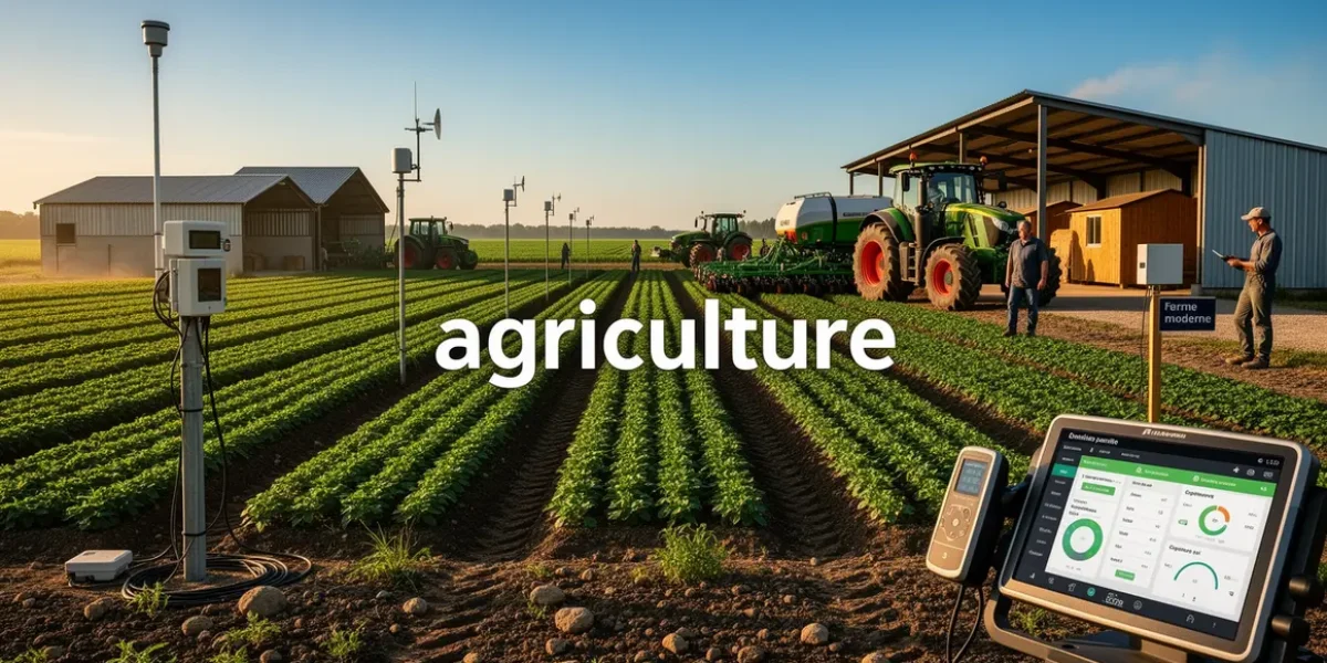 exploitation agricole moderne avec innovations et rentabilite