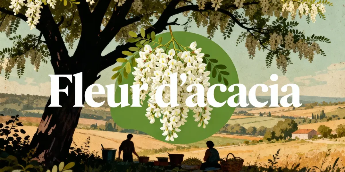 fleur d acacia arbre fleurs blanches campagne
