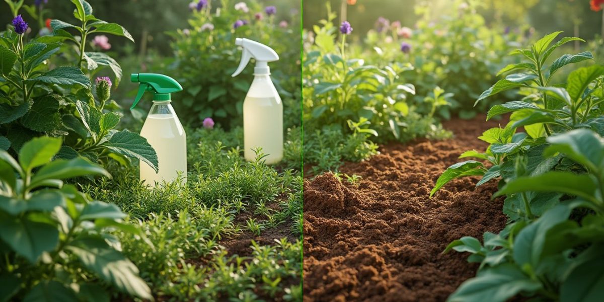 Machines agricoles sur un champ en France