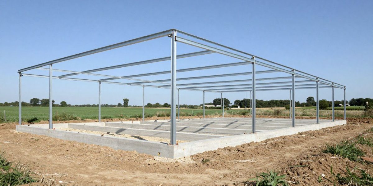 Construction d'un bâtiment agricole : quel rôle jouent les longrines en béton ?