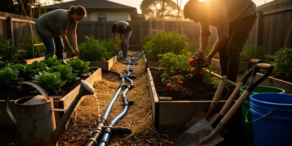systeme arrosage maison potager budget matin