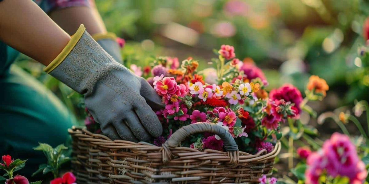 Élimination naturelle des chardons dans un champ agricole