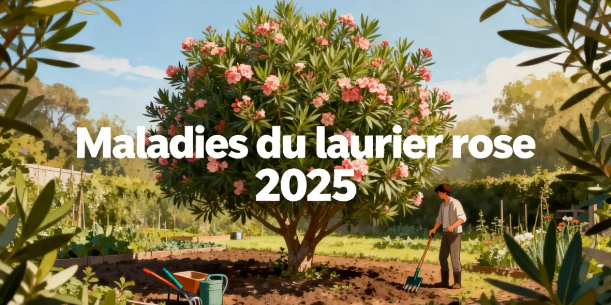 Maladies du laurier rose en 2025 dans jardin sain