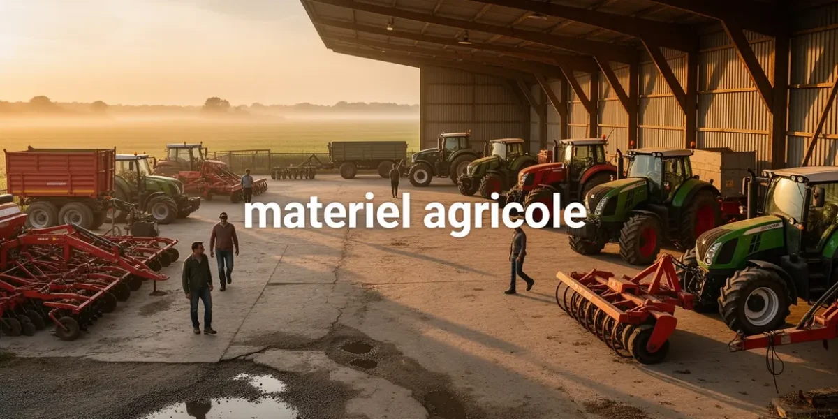 hangar ferme materiel agricole lever soleil