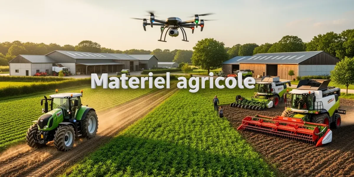 exploitation agricole moderne materiel agricole drone tracteur