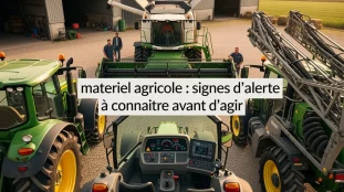 machines agricoles flexibles voyants signes alerte
