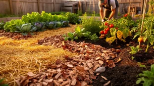 Paillage potager alerte a surveiller