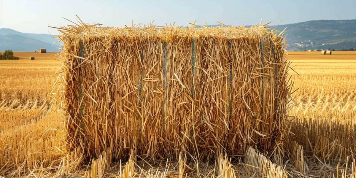 Poids d'une botte de paille rectangulaire : tout savoir sur les dimensions et la masse