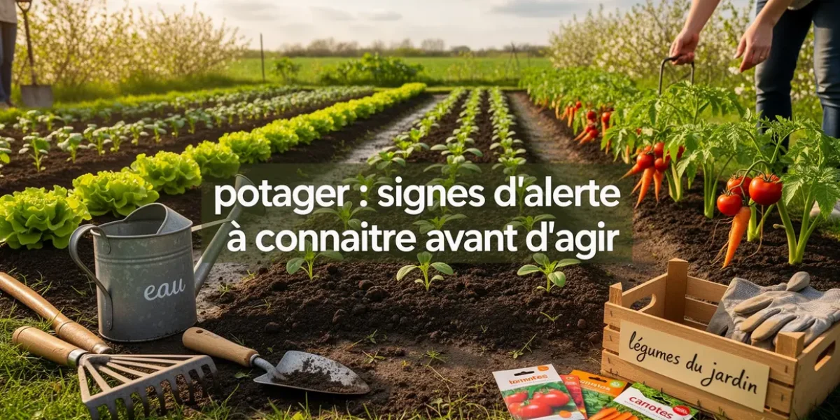 potager debut saison signes d'alerte