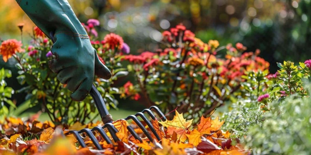 Réutilisation écologique de feuilles mortes pour le compostage