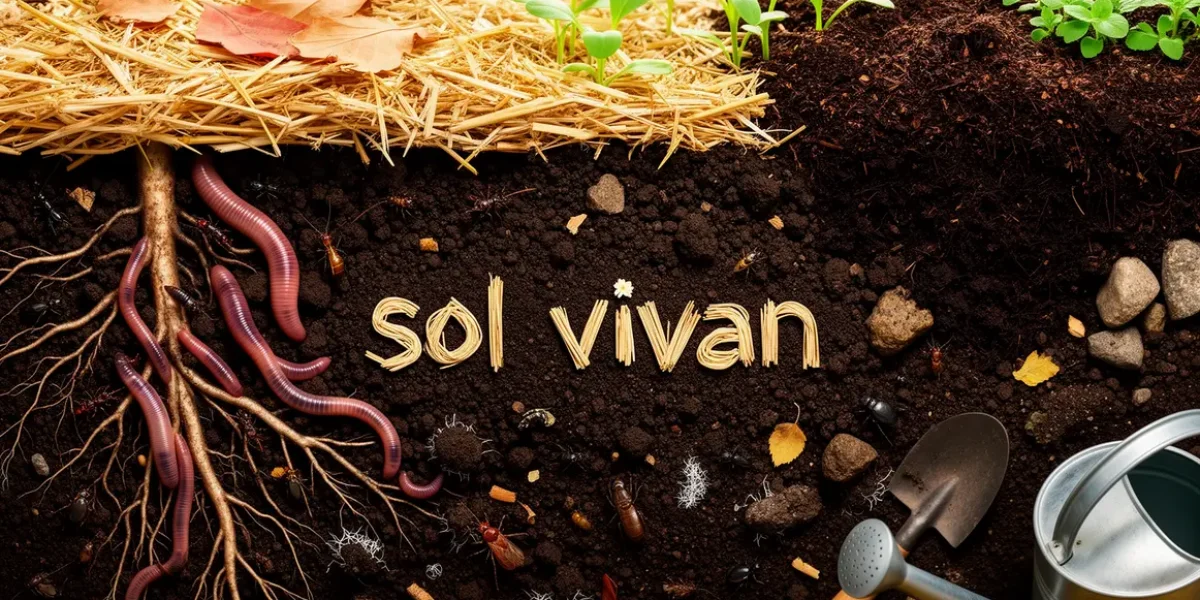 sol vivant paillage compost biodiversité