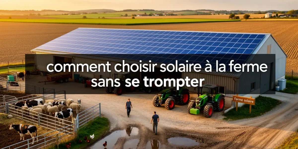 exploitations agricoles panneaux solaires rentabilité