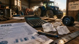 Tarif prestation travaux agricole 2025, calcul coût chantier