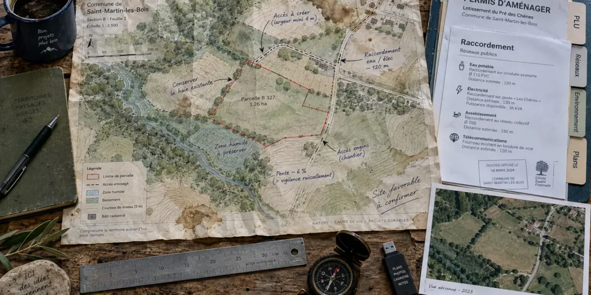 Terrain pour photovoltaique : validation sur 6 critères, accès et raccordement