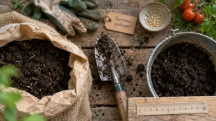 Terreau potager 100 L/m² : mesurer la profondeur et préparer la terre