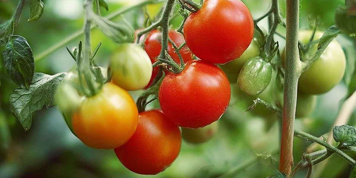 tomates au potager